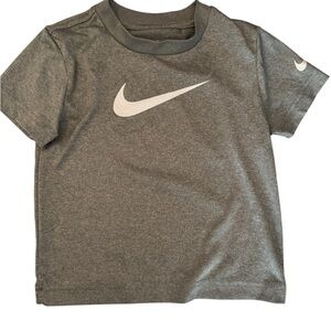 Nike Kids Dri-Fit Gray Tee